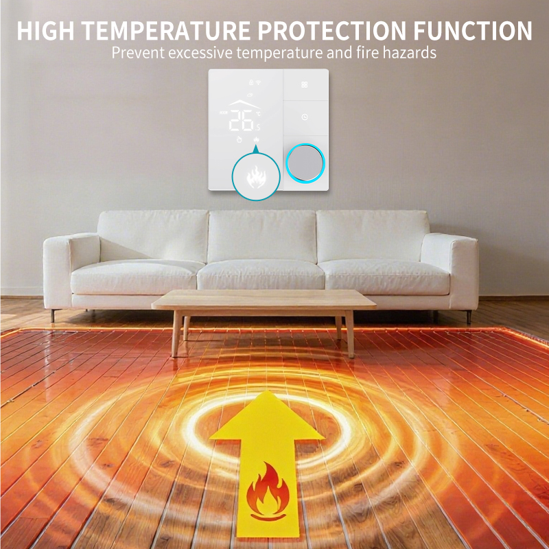 SDM9 LED Knob-Operated Thermostatt